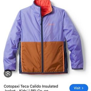 Cotopaxi Teca Calido color block coat large